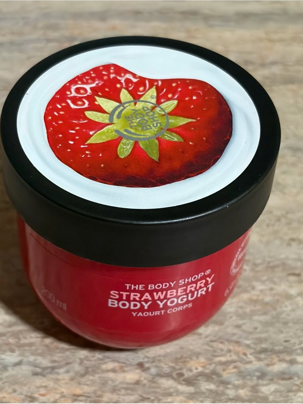 The Body Shop Strawberry Body Yogurt Moisturizer, Wild Orchid & Smoked Vanilla